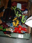 A box of Transformers.