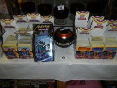 A good lot of Pokemon cards.