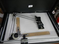 A travelling draftsman's board.