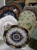 A mixed lot of collector's plates.