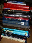 A good lot of hard back atlases, road maps etc.,