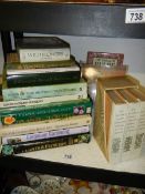 A mixed lot of gardening reference books.