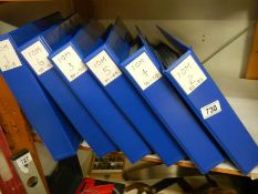 A good collection of Isle of Man presentation packs in six part filled albums.