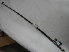 A violin bow stamped Bausch.