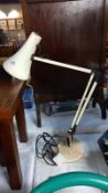 An Anglepoise lamp