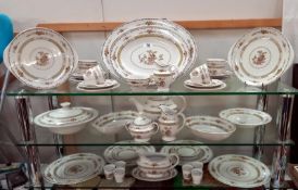 A Royal Doulton Hamilton dinner service. COLLECT ONLY