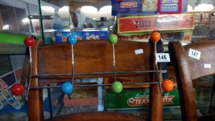 A vintage stye wall coat stand