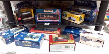 A quantity of boxed Pickford's diecast vehicles by Corgi, Vanguards, Matchbox EFE etc