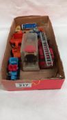 Matchbox diecast including Allis Chalmers KG Merry Weather fire engine etc