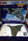 A boxed Corgi aviation archive AA27201 Avro Vulcan B2 XH558 (missing stand) A/F COLLECT ONLY