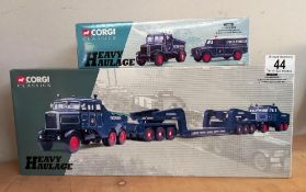 2 Corgi Pickford's heavy haulage boxed diecast no, 16601, 17701