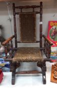 A child's American rocking chair COLLECT ONLY