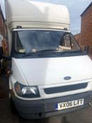 A Ford Transit 350 LWB 2402 cc Diesel Electric Tail lift 1st Reg 2nd March 2006 MOT 5th February