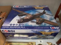 A boxed Corgi aviation archive AA34806 Vickers Wellington MkII 104 squadron RAF Driffield (missing