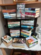 A good lot of hardback novels by Bernard Cornwell, James Patterson, Danielle Steel, Barbara Taylor