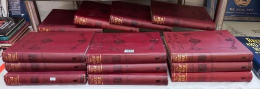 13 volumes of the great war edited by H.W.Wilson London 1916