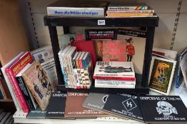 A good selection of books on Soviet, Germany, Japanese, Italian military uniforms etc