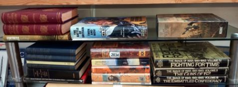 A quantity of books on the Battle of Britain, the image of war etc