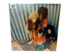 Hendrix Band of Gypsys track label 2406002 UK 1st Pressing A1/B1 Puppet Sleeve Excellent Condition