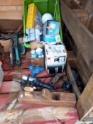 A large lot of new LED bulbs, lamps, vintage tools etc., COLLECT ONLY.