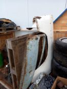 A MkII Zodiac Farnham tailgate panel and a N/S/F wing, COLLECT ONLY.