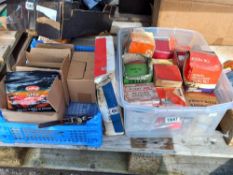 Two boxes of filters (1070's) and new paint reno, COLLECT ONLY.