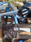 A pair of large internal ADT door mirrors, COLLECT ONLY.