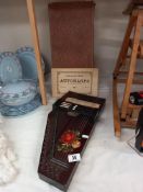 A boxed vintage Auto Harp Zither