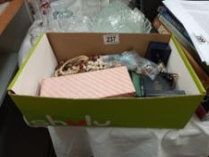 A mixed lot of costume jewellery and watches etc