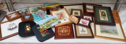 A good lot of interesting and various small pictures etc