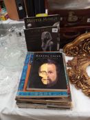 A selection of books on archaeology, tombs, mummies etc