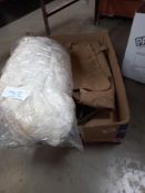 A 1946 - 48 army parachute (unchecked) Egypt/Palestine & a kit bag & belt
