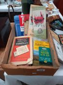 A quantity of vintage maps etc