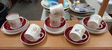An 18 piece Susie Cooper tea set COLLECT ONLY