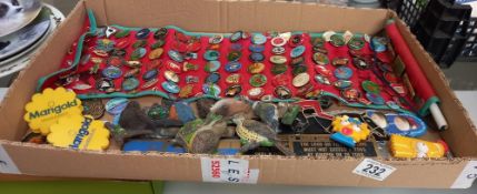 A good lot of collectable badges etc