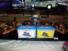 6 boxed Yesteryear fire engines YFE-01, YFE-02, YFE-03, YFE-04, YFE-05, YFE-06 plus 2 Leonardo