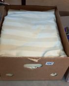 2 pairs of lined curtains (one pair 145cm drop x 276cm wide, other pair 145cm drop x 201cm wide)