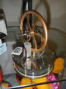 A Stirling low temperature model steam engine