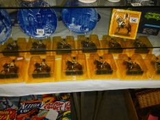 Forteen Russian Guard Cavalrymen (1805) in blister packs.