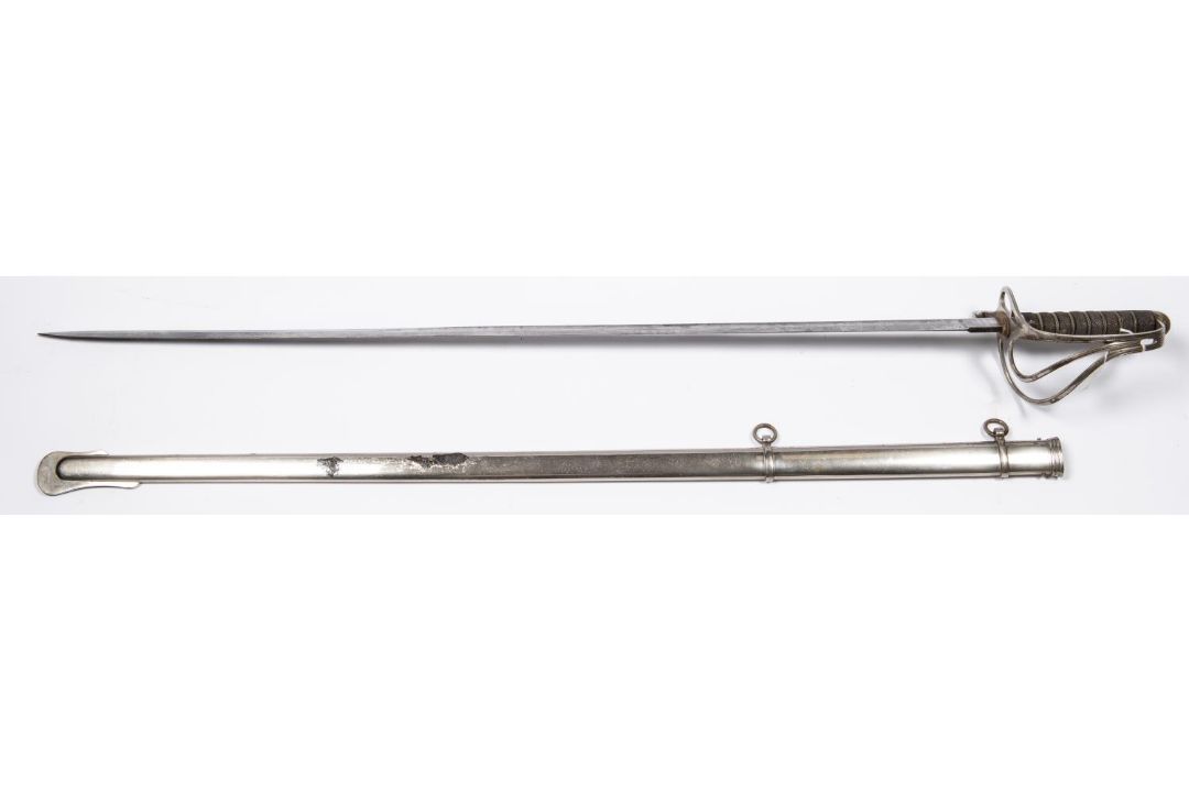 A George V Artillery pattern officers' sword of the South Eastern Mounted Brigade Army Service - Image 1 of 6