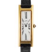 A GENTLEMAN'S LARGE SIZE GOLD PLATED JAQUET DROZ 