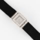 A LADIES 18K WHITE GOLD & DIAMOND CHANEL MATELASSE WRIST WATCH CIRCA 2000s Movement: Quartz. Case: - Image 7 of 8