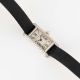 A LADIES 18K SOLID WHITE GOLD & DIAMOND CARTIER TANK MINI ALLONGEE WRIST WATCH DATED 2003, REF. 2525 - Image 3 of 7