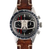 A GENTLEMAN'S SIZE STAINLESS STEEL YEMA RALLYE 