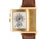 A FINE GENTLEMAN'S SIZE 18K SOLID GOLD JAEGER LECOULTRE REVERSO DUOFACE NIGHT & DAY DUAL TIME - Image 1 of 3