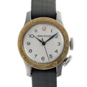 A GENTLEMAN'S STAINLESS STEEL JAEGER LECOULTRE WEEMS PILOTS WRIST WATCH CIRCA 1940 Movement: