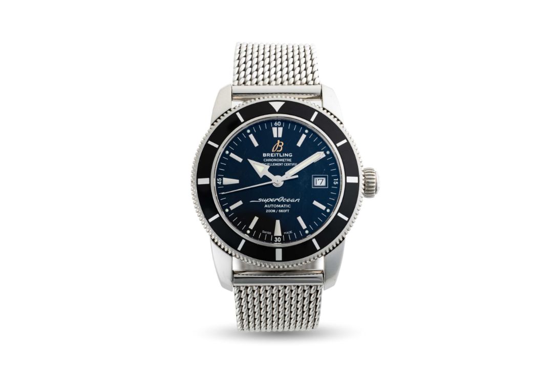 A GENTLEMAN'S STAINLESS STEEL BREITLING SUPEROCEAN HERITAGE 42 AUTOMATIC BRACELET WATCH DATED - Image 2 of 2