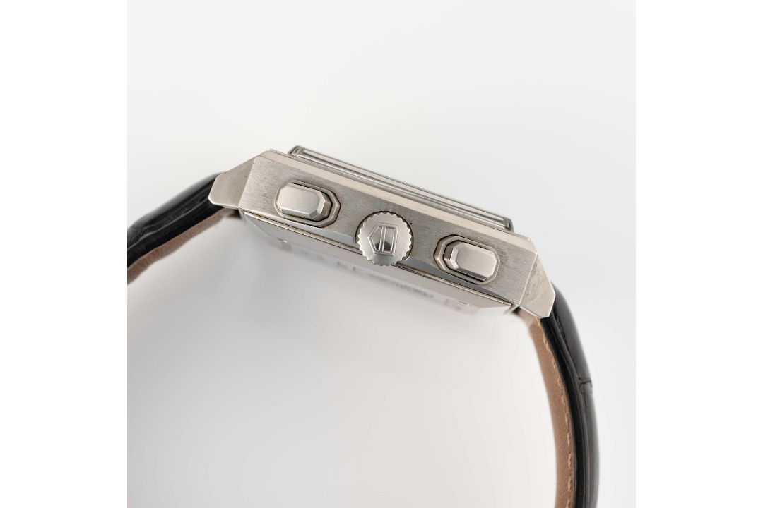 A GENTLEMAN'S STAINLESS STEEL TAG HEUER MONACO AUTOMATIC CHRONOGRAPH WRIST WATCH CIRCA 2005, REF. - Image 6 of 8