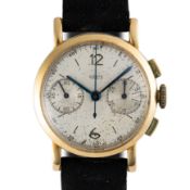 A RARE SMALL SIZED 18K SOLID GOLD JAEGER 