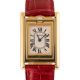 A RARE LADIES 18K SOLID GOLD & DIAMOND CARTIER TANK BASCULANTE WRIST WATCH CIRCA 2000s, REF. 2480 - Image 1 of 10
